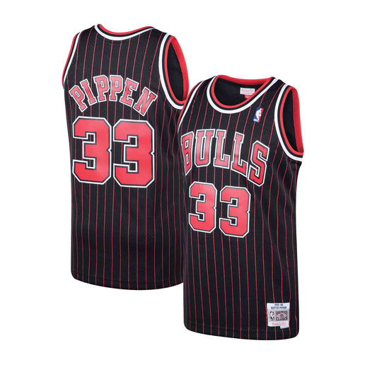 NBA White Logo Swingman Jersey Chicago Bulls 1997 Scottie Pippen