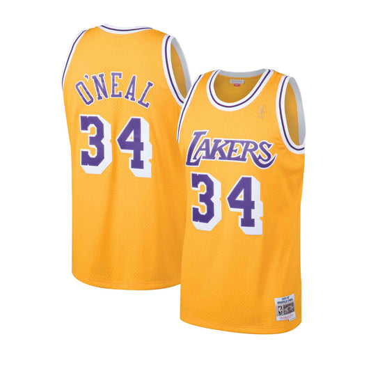 NBA Swingman Jersey Los Angeles Lakers Alternate 1996 97 Shaquille O'n –  Broskiclothing