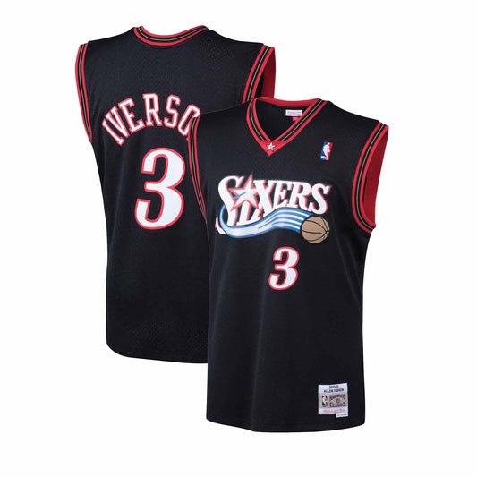 Allen Iverson Philadelphia 76ers 2002-2003 Authentic Jersey - Rare