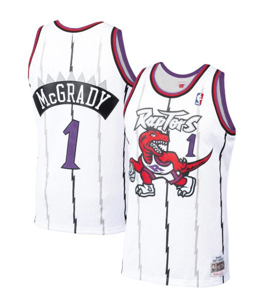 Toronto Raptors TRACY MCGRADY Swingman Brown Camo Mitchell n Ness