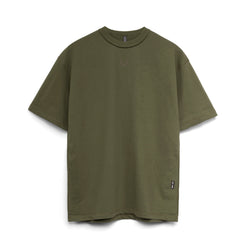 0481. Reversible Vented Oversized Tee - Olive