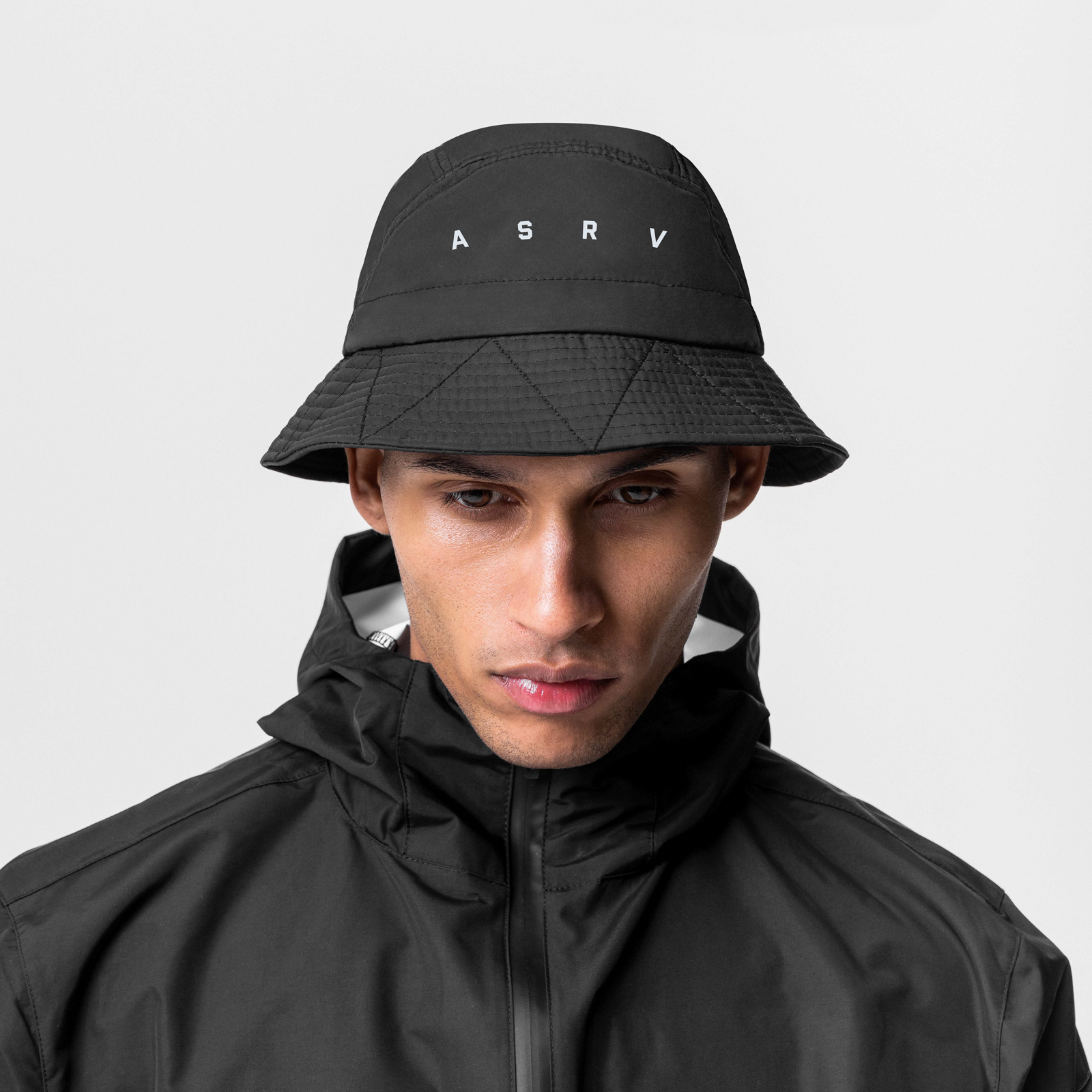 0672. Hipora® Bucket Hat - Black 