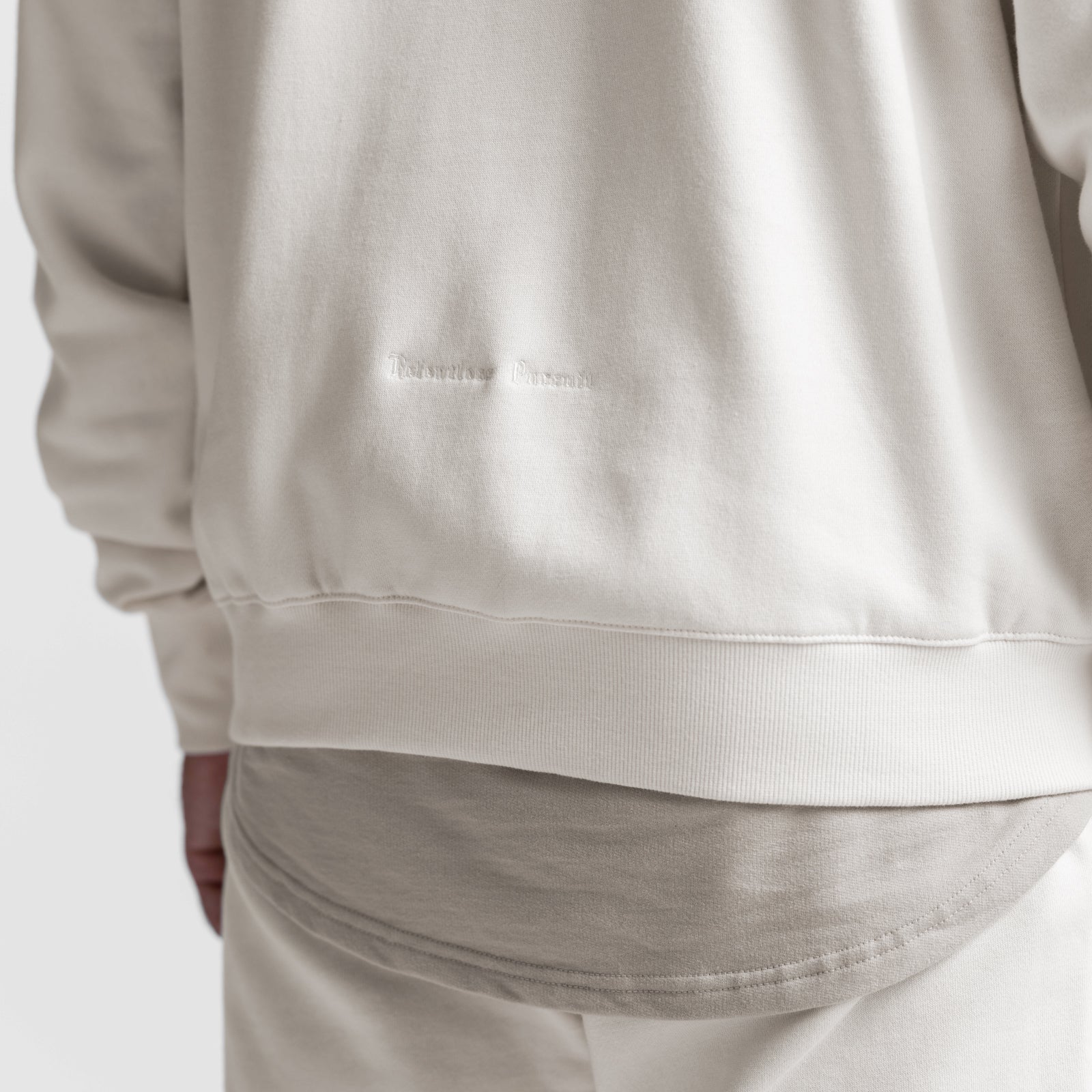 0499. RainPlus  Lightweight Full Zip Hoodie - Ivory Cream