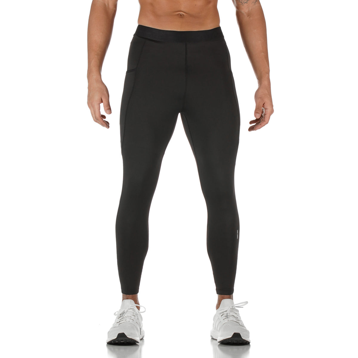 0267. SilverPlus® Side Pocket Legging - Black - ASRV