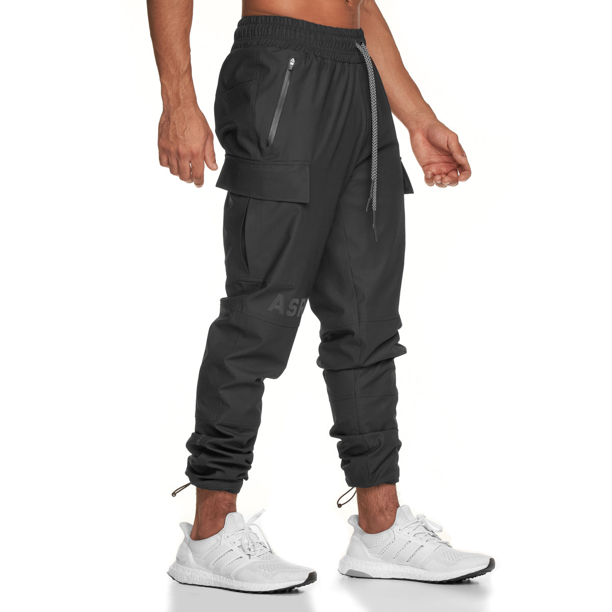 0297. TETRA® Cargo Track Pant - Black - ASRV