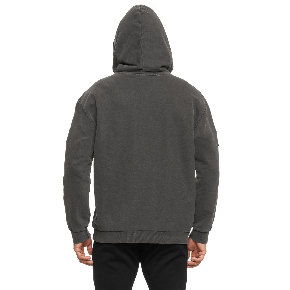 faded grey hoodie