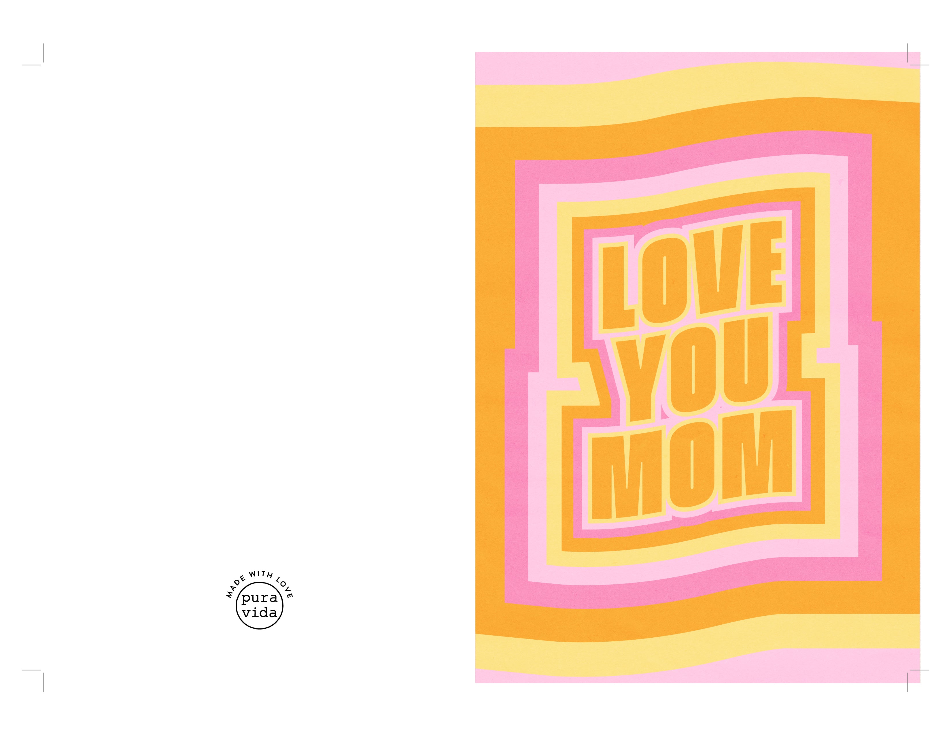Printable Mother's Day Cards - Love You Mom