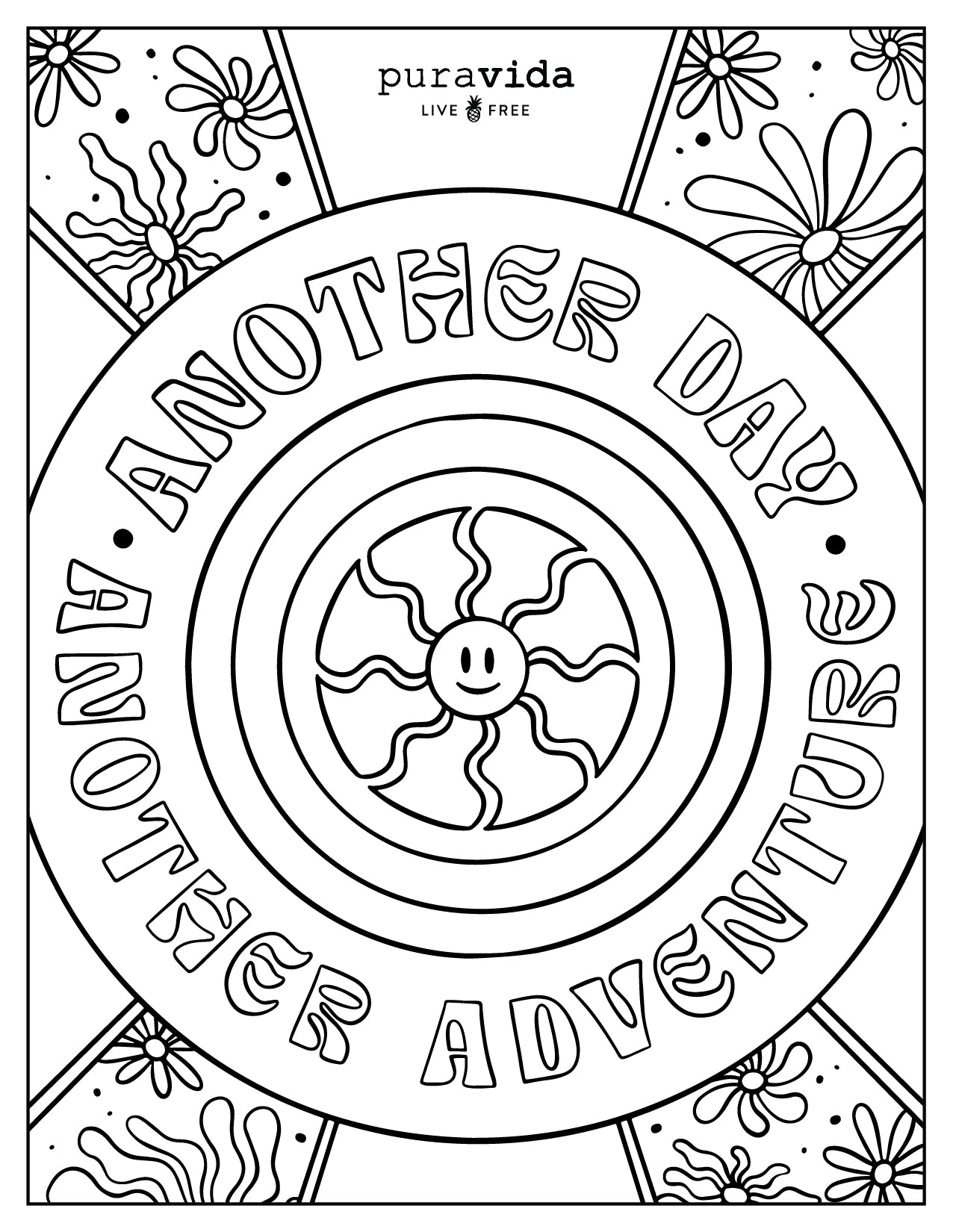 PV Birthday Coloring Sheets - Another Day Another Adventure