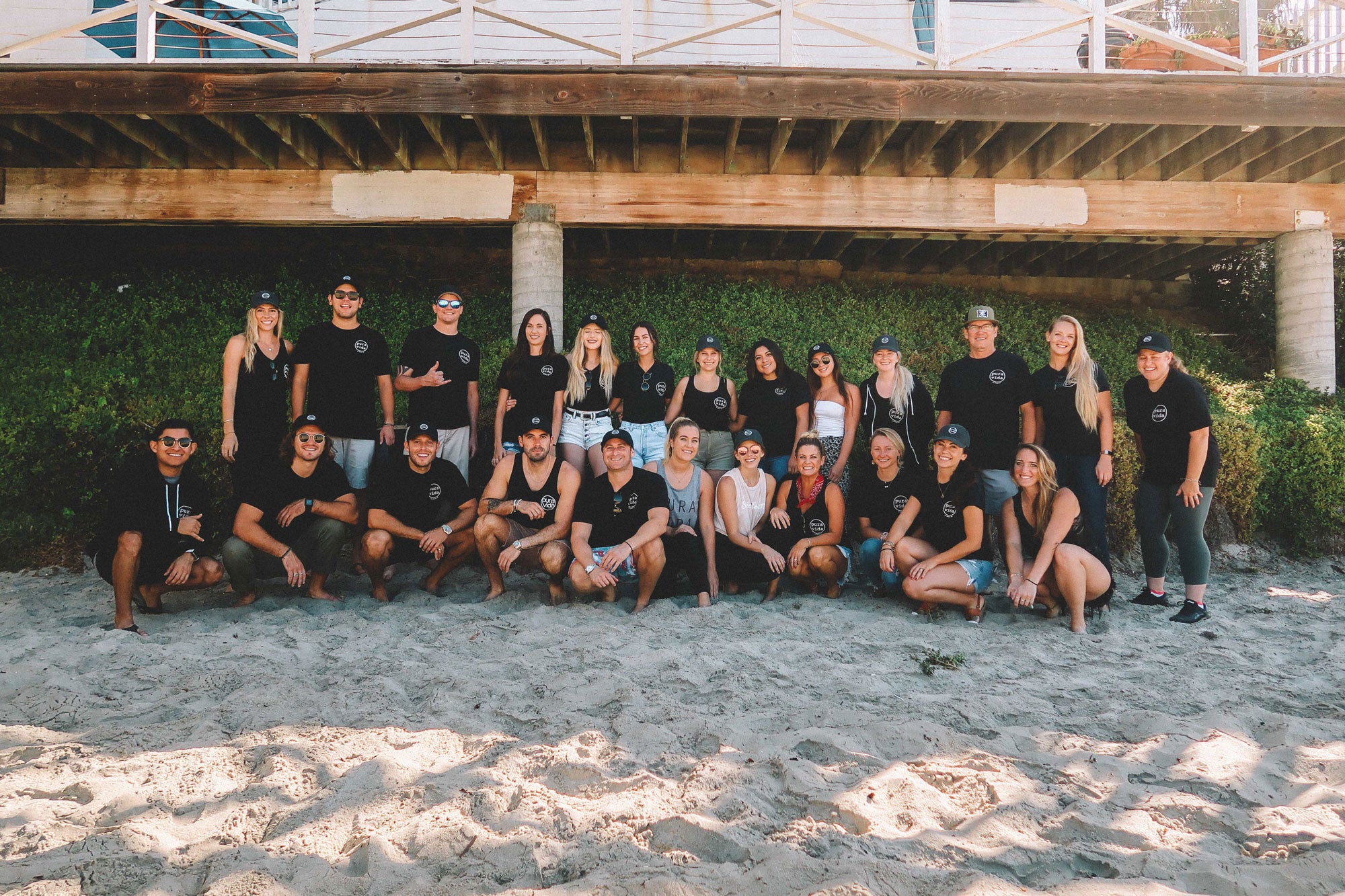 The pura vida team photo