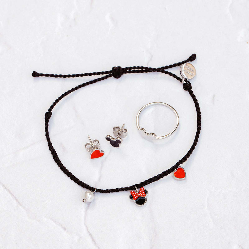 Fruit Charms Bracelet Black