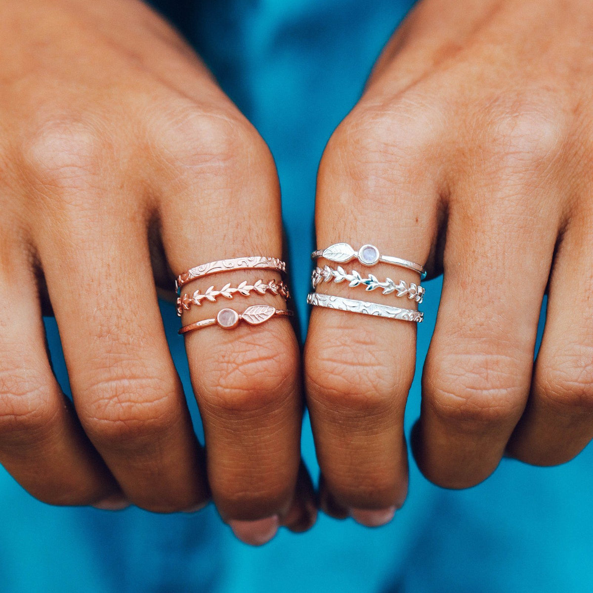 Meadow Ring Stack | Pura Vida Bracelets