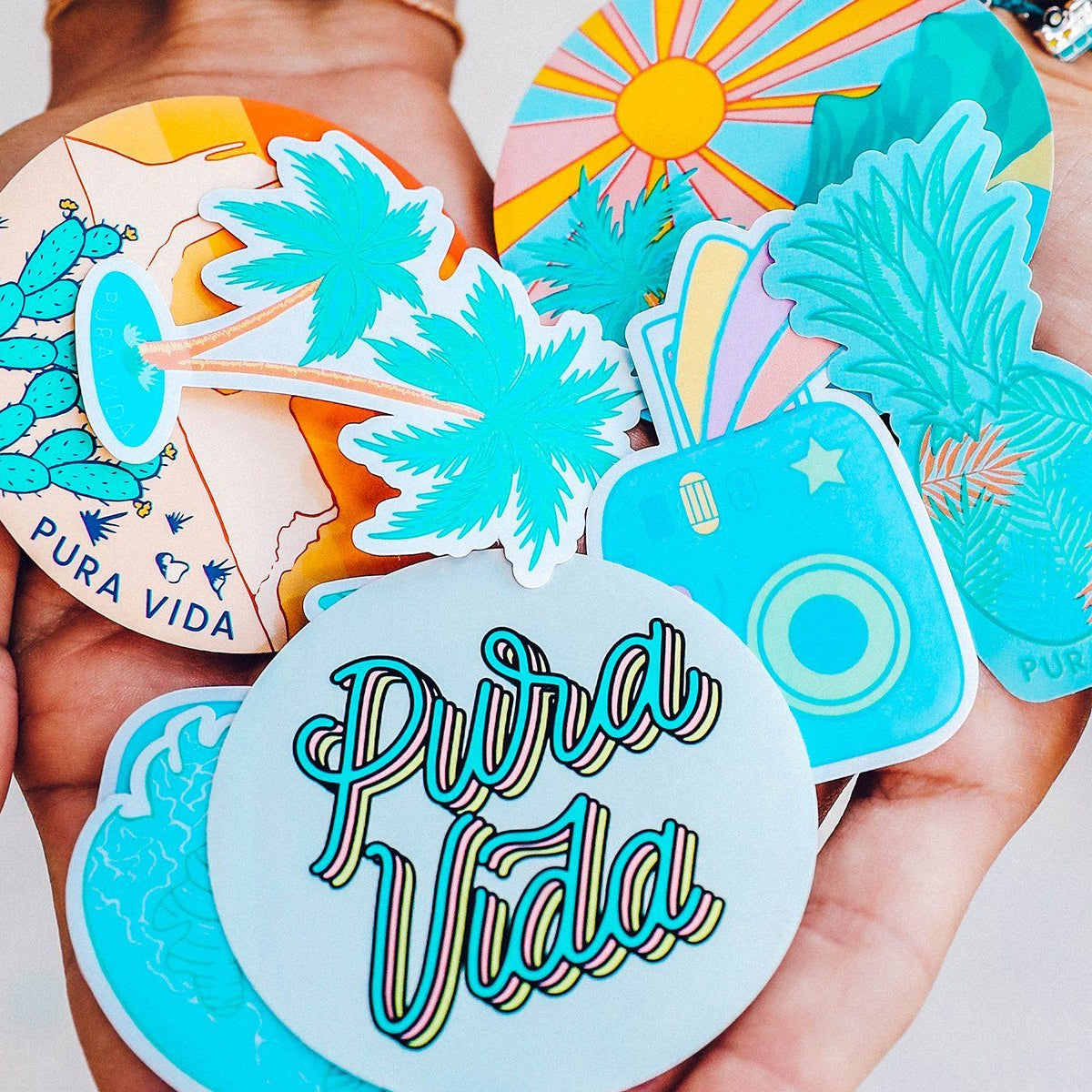 Pura Vida Sticker Pura Vida Bracelets