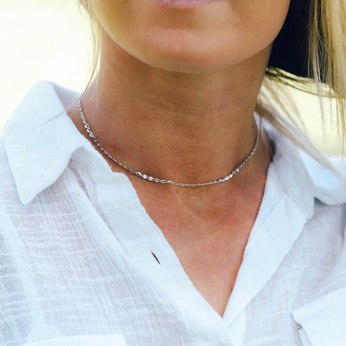 Link Chain Choker | Pura Vida Bracelets