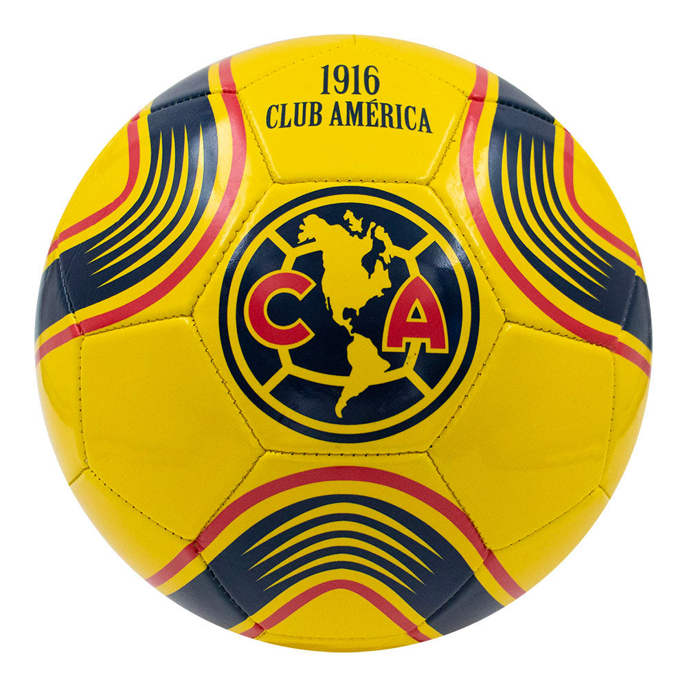 BALÓN FÚTBOL SOCCER  CLUB AMERICA AMARILLO S100 – VoitMX