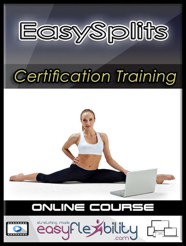 easyflexibility splits certification hanumanasana teacher training online