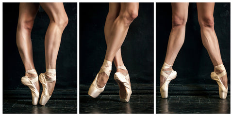 pointe shoes foot feet ankle flexibility stretch exercise ballet dance dancer easyflexibility kinesiological stretching