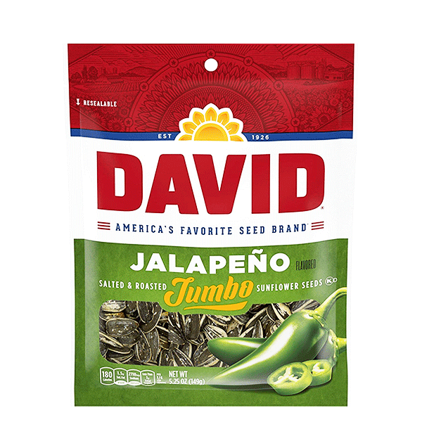 Semilla de girasol jalapeño hot salsa david 149g pza – Taste Boutique de  Carnes