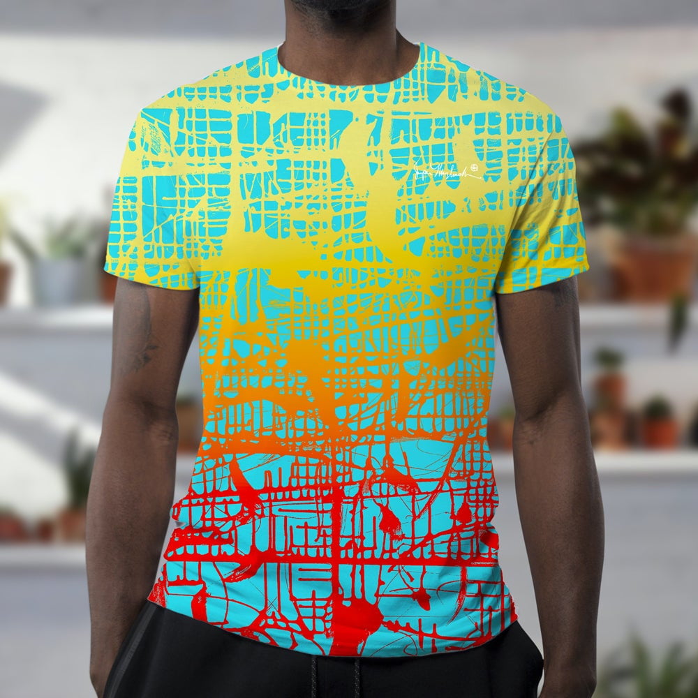 Jumper Maybach Sunrise Matrix Unisex T-Shirt Polyester