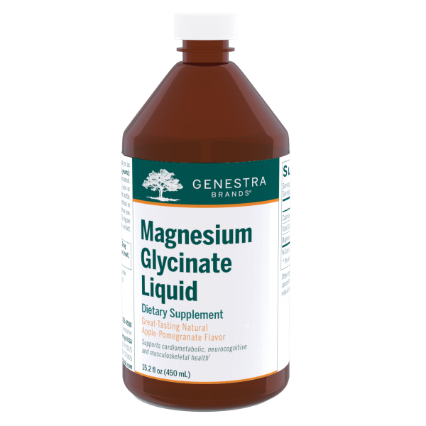 Magnesium Glycinate Liquid, 15.2 oz - NutriKey product image