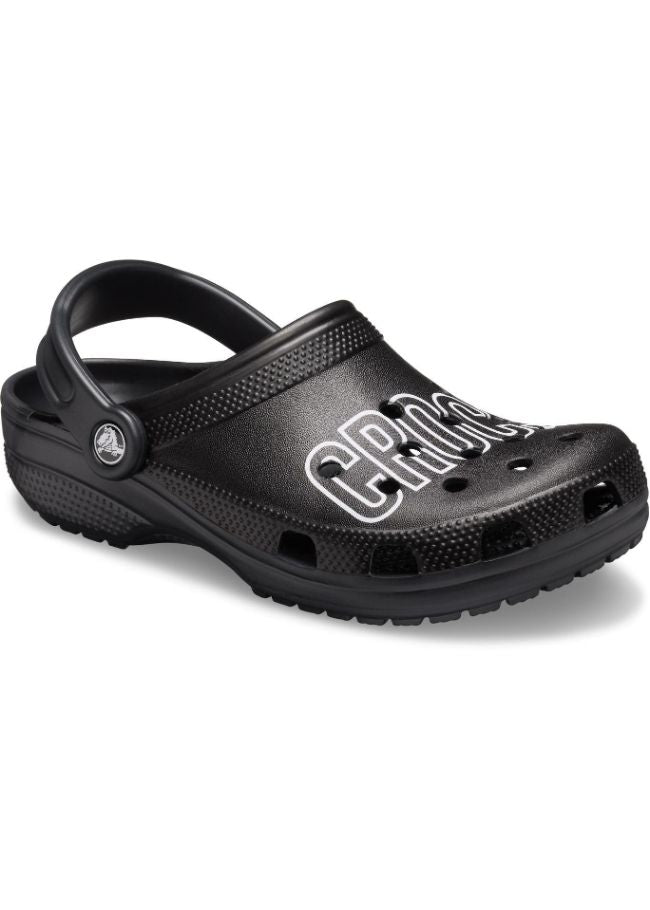 crocs logo mania clog