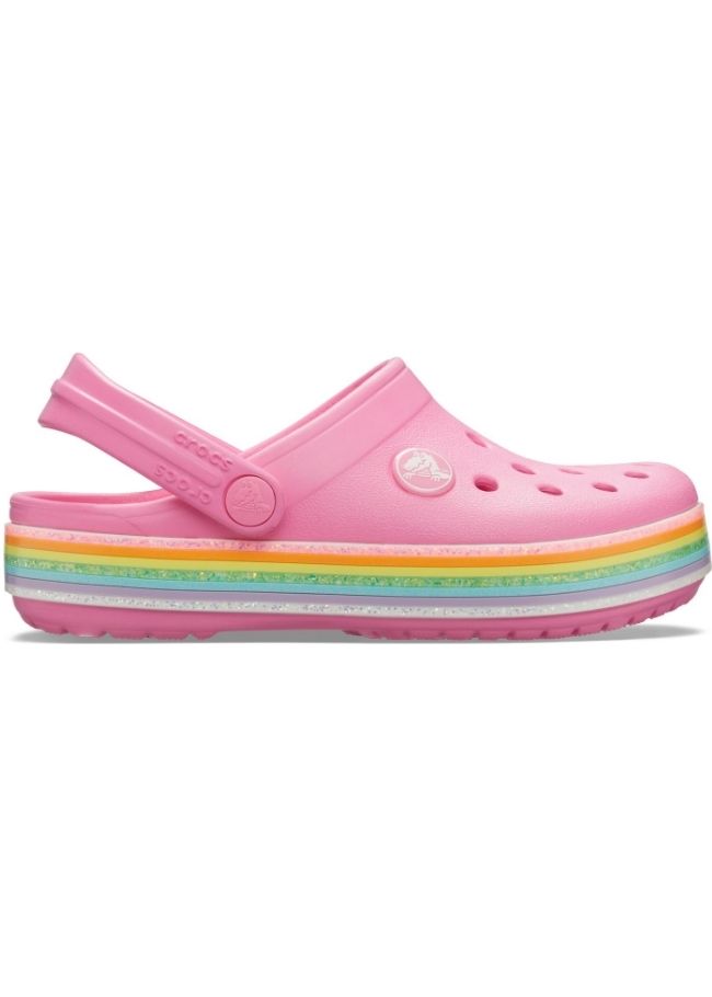 Kids' Crocband™ Rainbow Glitter Clog 