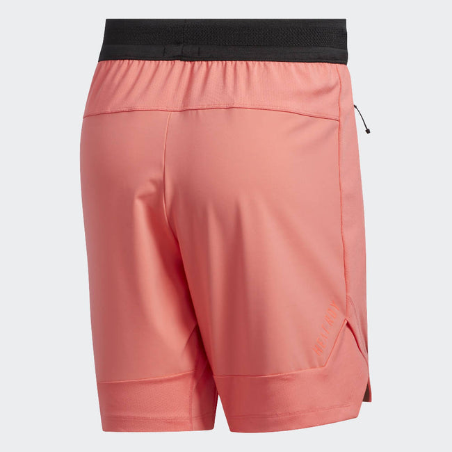 pink adidas shorts mens