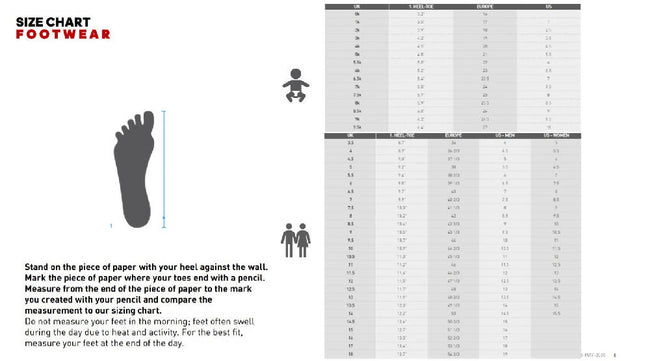 adidas runfalcon size chart