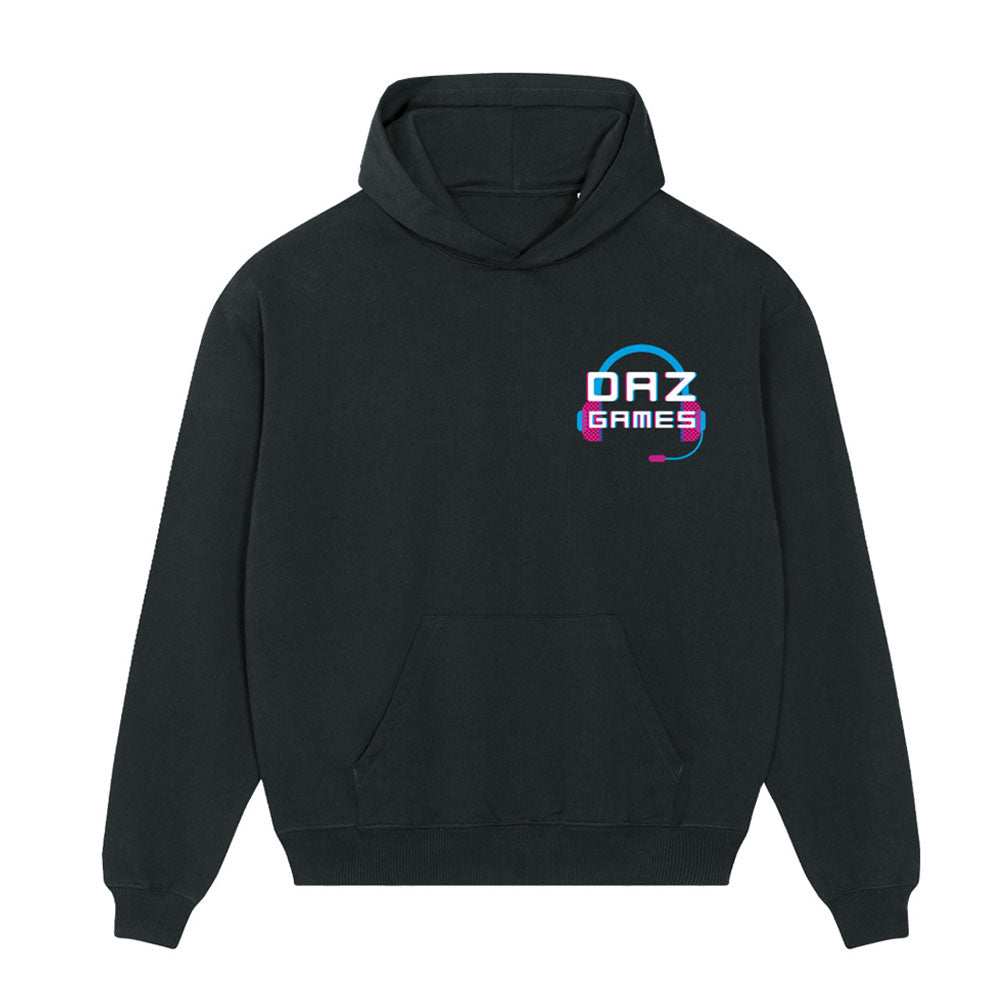 DAZ GAMES HEADSET BLACK HOODIE - Daz Black US product image