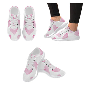 womens pink runners