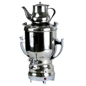 Fancy Electric Glass Tea Maker and Teapot With LED Light (Samovar, Samavar)