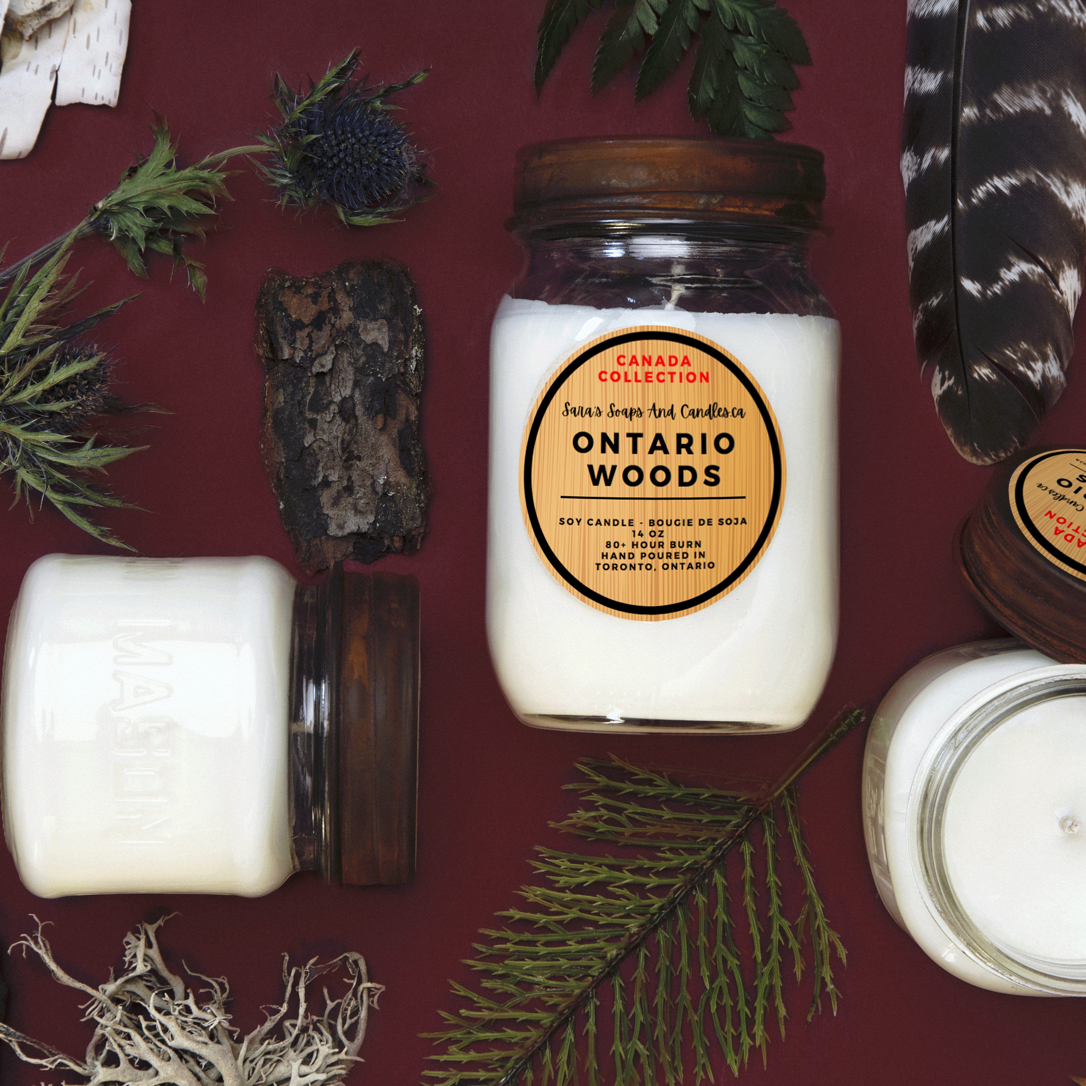 image for Ontario Woods Soy Candle - 14oz