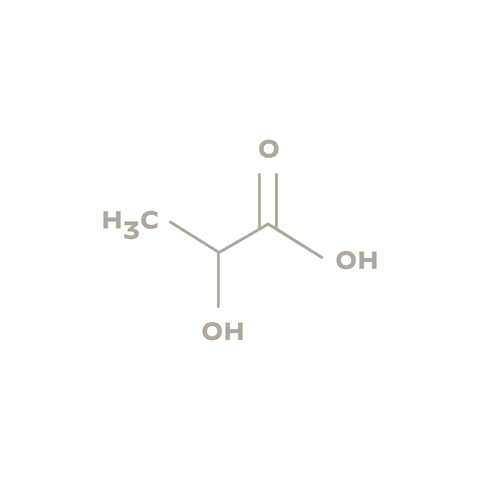 Lactic acid illustration