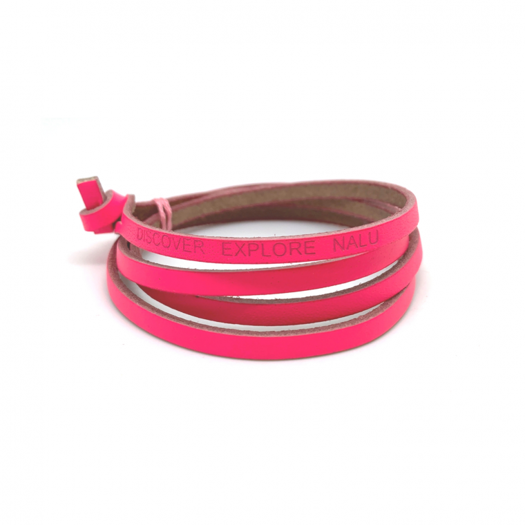 Buy Pink Leather Bracelet Online In India  Etsy India