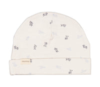 Small hat for the little ones with an edge that can be folded down or up