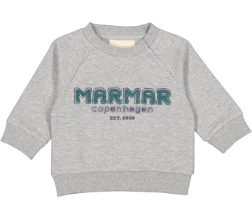 Sweatshirt for babies in grey