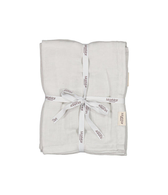 2-pack Small Muslin Cloths - White/cars - Home All