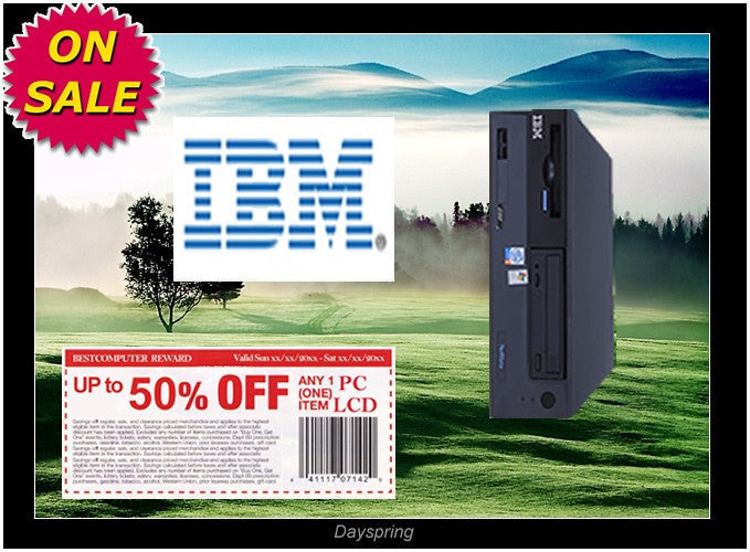 IBM P4 2.66GHZ 2GB 80GB WinXP SP3 ThinkCentre S50 S51 8171 8183..DESKTOP