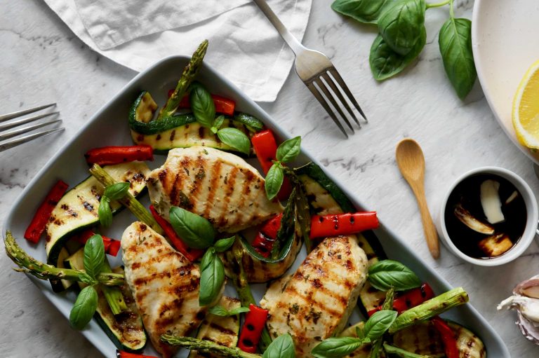 Chargrilled Chicken with Vegetables – Tony Ferguson Weight Loss Program