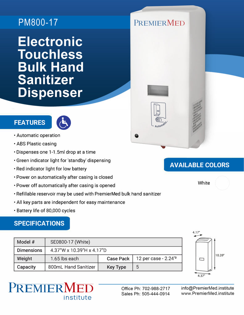 bulk hand sanitizer dispenser