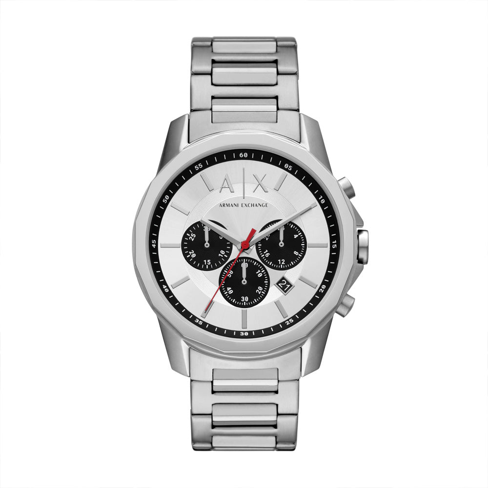 EMPORIO ARMANI FEDERICO MEN'S STAINLESS STEEL WATCH – The Watch House