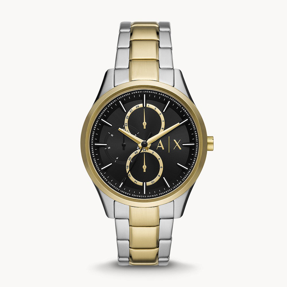 Armani Exchange Men's Multifunction Gold-Tone Stainless Steel Watch – The  Watch House