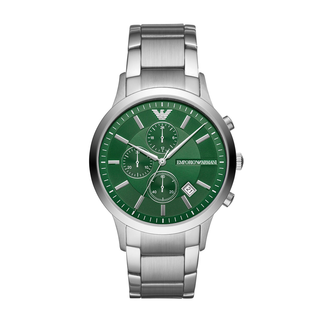 EMPORIO ARMANI FEDERICO MEN'S STAINLESS STEEL WATCH – The Watch House
