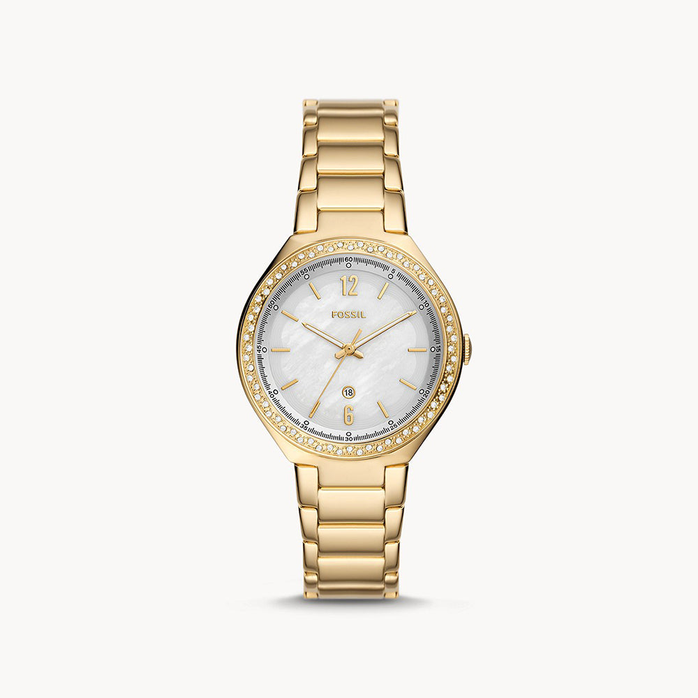 Fossil Eevie Gold Stainless Steel Women's Watch - BQ3801 – The