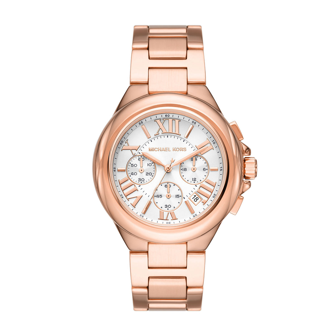 Michael Kors Everest Chronograph Two-Tone Stainless Steel And Silicone –  The Watch House