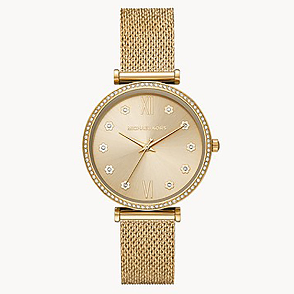 mk watch with diamonds