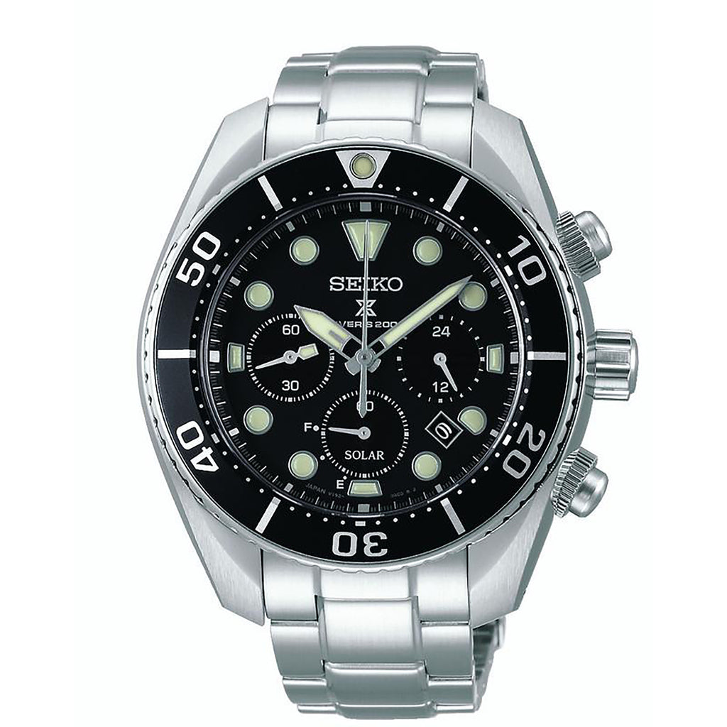 SEIKO Men's Prospex 200 meter Solar Powered Divers – The Watch House