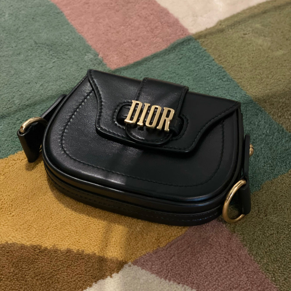 dior d fence saddle bag