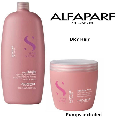 alfaparf moisture shampoo and hydrating mask at mylook.ie