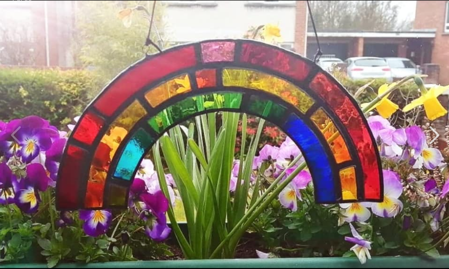 Stained Glass Rainbow by Alpha