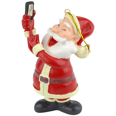 Ornamento de Natal para Jogos de Vídeo do Papai Noel Gamer Tree Buddees